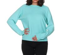 Ragwear Weicher Pullover Joann Crepe aus Kreppstoff, Lagoon Green, S