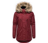 Winterjacke RAGWEAR "Tawny Short YOUMODO", Damen, Gr. L (40), bordeaux, Außenmaterial: 65% Polyester, 35% Baumwolle, Innenfutter: 100% Polyester, Wattierung: 100% Polyester, tailliert hüftbedeckend, m