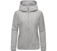 Ragwear Damen warme wasserdichte und atmungsaktive Winterjacke mit Kapuze Dizzie Warm Rain YOUMODO Ash Gr. L