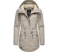 Winterjacke RAGWEAR "Monadis Black Label" Gr. L (40), grau (hellgrau) Damen Jacken Bestseller (76662519-L) hellgrau