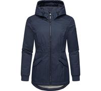 Ragwear Damen Winterjacke wasserdichte Jacke mit Kapuze Dowey Warm YOUMODO Navy Gr. 3XL