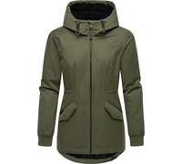 Winterjacke RAGWEAR "Dowey Warm Rain" Gr. M (38), grün (olivgrün) Damen Jacken (50356900-M) olivgrün