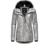 Winterjacke RAGWEAR "Monadde Bling" Gr. XS (34), grau (hellgrau) Damen Jacken (76963917-XS) hellgrau
