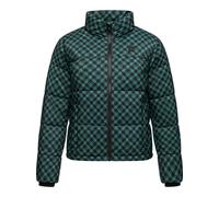 Winterjacke RAGWEAR "Serah Print" Gr. 4XL (48), blau (ocean) Damen Jacken (21892013-4XL) ocean