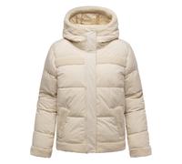 Winterjacke RAGWEAR "Editah YOUMODO", Damen, Gr. XXL (44), weiß, Obermaterial: 100% Polyester; Innenfutter: 100% Polyester; Wattierung: 100% Polyester, oversize hüftlang, hoch geschlossener Ausschnitt