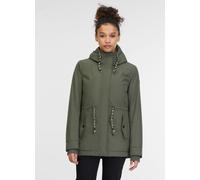 Parka RAGWEAR "MONADIS WARM" Gr. S (36), grün (dark olive) Damen Jacken (21985928-S) dark olive