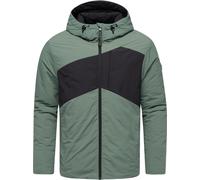 Winterjacke RAGWEAR "Cassey Warm YOUMODO", Herren, Gr. L (52), grün, Obermaterial: 100% Nylon, Innenfutter: 100% Polyester, Wattierung: 100% Polyester, gerade hüftbedeckend, hoch geschlossener Ausschn