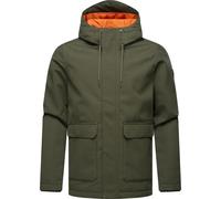 Winterjacke RAGWEAR "Mr Them", Herren, Gr. XXL (56), grün (flaschengrün), Obermaterial: 100% Polyester, Innenfutter: 100% Polyester, Wattierung: 100% Polyester, casual, gerade hüftbedeckend, hoch gesc