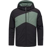 Winterjacke RAGWEAR "Cassey Warm YOUMODO", Herren, Gr. S (48), schwarz, Obermaterial: 100% Nylon, Innenfutter: 100% Polyester, Wattierung: 100% Polyester, gerade hüftbedeckend, hoch geschlossener Auss