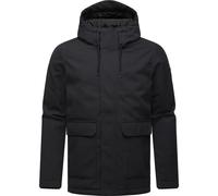 Winterjacke RAGWEAR "Mr Them", Herren, Gr. XL (54), schwarz, Obermaterial: 100% Polyester, Innenfutter: 100% Polyester, Wattierung: 100% Polyester, casual, gerade hüftbedeckend, hoch geschlossener Aus