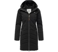 Wintermantel RAGWEAR "Noita YOUMODO", Damen, Gr. L (40), schwarz, Obermaterial: 100% Polyester, Innenfutter: 100% Polyester, Wattierung: 100% Polyester, tailliert ca. Mitte Oberschenkel, Ärmel ohne Är