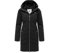 Wintermantel RAGWEAR "Noita YOUMODO", Damen, Gr. S (36), schwarz, Obermaterial: 100% Polyester, Innenfutter: 100% Polyester, Wattierung: 100% Polyester, tailliert ca. Mitte Oberschenkel, Ärmel ohne Är