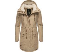 Wintermantel RAGWEAR "Elsie" Gr. XL (42), grau (helltaupe) Damen Mäntel (77049801-XL) helltaupe