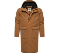 Ragwear Herren Warmer wasserdichter Wintermantel lang mit Kapuze Mr Them Long YOUMODO Brown Sugar Gr. 3XL
