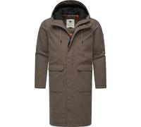 Wintermantel RAGWEAR "Mr Them Long" Gr. XL (54), braun (mokka) Herren Mäntel (42236534-XL) mokka