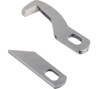 Raheem 1 Satz Oberen und Unteren Messer Set für Gritzner Overlock 788 und Dorina 710 Overlock-Nähmaschinen Overlocker Sewing Machine Kompatibel mit Singer, Pfaff, Necchi - Präzise 788+710