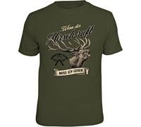 Rahmenlos Herren T-Shirt "Wenn der Hirsch ruft" 3XL