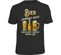 RAHMENLOS Original Geschenk T-Shirt: Bier jammert Nicht, Bier Macht einfach seinen Job XL, Nr.6266
