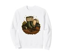 RAIN Boot Count Amphibienzählung an der Pfütze Sweatshirt