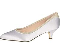 Rainbow Club BOBBIE-IVSAT-070 Damen Pumpe, Ivory, 40 EU