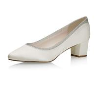 Rainbow Club Brautschuhe Preslie - Damen, Pumps, Ivory - Gr. 40 (UK 7)