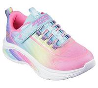 Skechers Unisex für Kinder. 303721L Rainbow Cruisers mehrfarbige Hausschuhe (32), Stoff, 3 bis 5 cm, Schnürsenkel, Lässig, Kinderbekleidung