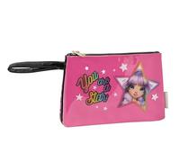 Rainbow High - Federmäppchen mit Reißverschluss, geräumiges Innenfutter, ideal für die Organisation von Schreibwaren und kleinen Gegenständen, 22 x 14 x 2,5 cm - Fuchsia