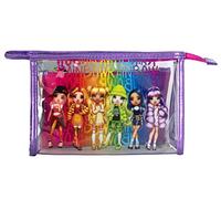 Rainbow HIGH - Set 2 Umschläge, Beauty, Clutch mit Reißverschluss, ideal zum Organisieren von kleinen Gegenständen - 22 x 15 x 7,5 cm, Mehrfarbig, Taglia Unica, Lässig