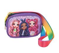 Rainbow High - Verstellbarer Schultergurt mit Reißverschluss, ideal für Freizeit, 15 x 5 x 9,5 cm, Schwarz, Taglia unica, Casual