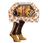 Rainbow Socks - Damen Herren Lustige Croissant Schokolade Socken Geschenk 1 Paar - Größen 41-46