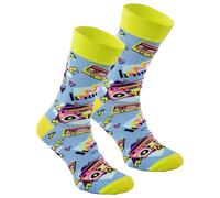 Rainbow Socks - Damen Herren Lustige Party Socken- 1 Paar - Disco - Größen 41-46