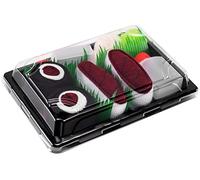 Rainbow Socks - Damen Herren - Sushi Socken Thunfisch Nigiri Maki - Lustige Geschenk - 2 Paar - Größen 36-40
