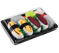 Rainbow Socks - Damen Herren - Sushi Socken Thunfisch Tamago - Lustige Geschenk - 2 Paar - Größen 41-46