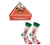 Rainbow Socks - Damen Herren Weihnachtssocken in einer Geschenkbox - Christmas Socks In Box - 1 Paar