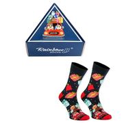 Rainbow Socks - Damen Herren Weihnachtssocken in einer Geschenkbox - Christmas Socks In Box - 1 Paar
