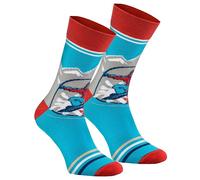 Rainbow Socks - Damen Herren Weihnachtssocken - Novelty Geschenk für Christmas - Snowboard - 1 Paar - Größen EU 36-40