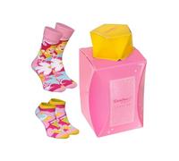 Rainbow Socks - Perfum Box Socks - Damen Lustige Parfümflasche Socken - Novelty Weibliches Geschenk für Mädchen - Ein Geschenk zum Mutter- und Großmuttertag - 2 Paar - Größen EU 36-40