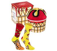 Rainbow Socks - Unisex Damen Herren - Eis-Becher-Socken für sie und ihn - ein Lustiges Geschenk für einen Freund zum Geburtstag - 1 Paar - VANILLE & KIRSCHE - 41-46