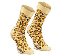 Rainbow Socks - Unisex Damen Herren - Gemusterte Tiersocken - Safari Und Dschungel - 1 Paar - GEPARD - 36-40