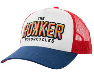 Rainbow Trukker Basecap (rot/weiß/blau)