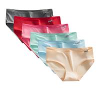 Rainjia 6er Pack Unterhosen Teenager Mädchen Unterwäsche Gr. 134/140/146 Stretch Unterhosen Slips 152/158/164/170 Weiche Mittlerer Bund Schlüpfer für Teenager 8-18 Jahren