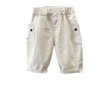 Rainjia Baby Jungen Sommershorts Chino Shorts mit Tierstickerei Seitentaschen 1-11 Jahre, Mädchen Leichte Kurze Hosen Pull-On Shorts Baumwolle Freizeit Bermuda mit TaschenGr. 74-128