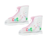 Rainjia Einhorn Regenüberschuhe Wasserdichte 26-37, Schuhüberzieher Dinosaurier Faltbare Wasserdicht Überschuhe Kinder Rutschfest Regenüberzieher Schuhe Enten Wiederverwendbare