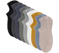 Rainjia Herren Baumwolle Socken 39-44 Sneakersocken Bunt 42-48 Einfarbige Herrensocken Atmungsaktiv Kurz Sportsocken Leichte Mesh Freizeitsocken Sommersocken zum Joggen Running