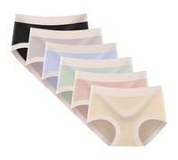 Rainjia Unterhosen Mädchen Unterwäsche Gr. 134/146/152/158 6er Pack Teenager Stretch Unterhosen Modal Slips 160/164/170 Weiche Mittlerer Bund Schlüpfer für Teenager 8-18 Jahren