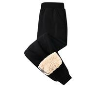 Rainjia Winterhose Kinder gefütterte Jogginghose Gr.86/92/98 Thermohose Dicke Fleece Sporthose für Jungen Mädchen 2-11 Jahre, Kinder Jogger Fleecehose Freizeithose Gr.104/116/128/134/146/152