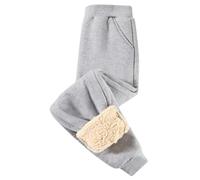 Rainjia Winterhose Kinder gefütterte Jogginghose Gr.86/92/98 Thermohose Dicke Fleece Sporthose für Jungen Mädchen 2-11 Jahre, Kinder Jogger Fleecehose Freizeithose Gr.104/116/128/134/146/152