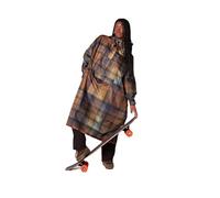 Rainkiss - Regenponcho für Erwachsene - Wasserdicht - PFAS-frei - Einheitsgröße - Multicolor - 100% recyceltes Polyester - Design: Tartan