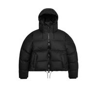Rains Women's Alta Short Puffer Jacket Black S