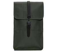 Rains Rucksack - Wasserdichter Rucksack für Damen und Herren - Laptop-Tasche für Arbeit oder Reisen, Grün , Regular, Modern